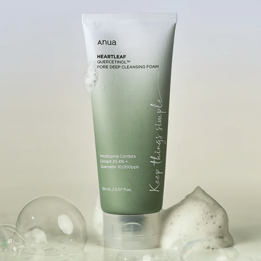 ANUA - ANUA - Heartleaf Quercetinol Pore Deep Cleansing Foam - LYSSA SELECT