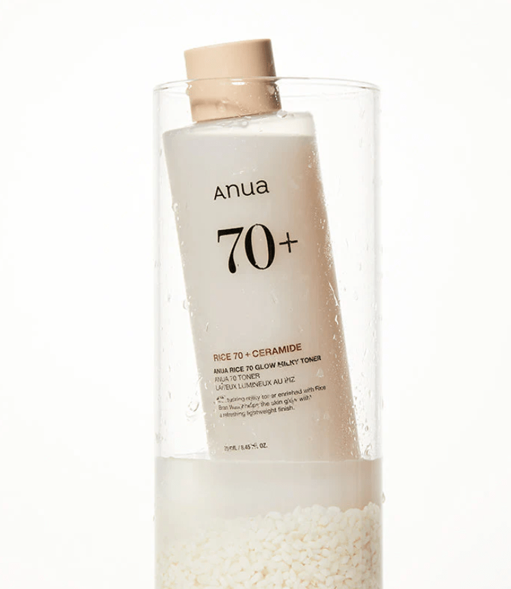 ANUA - ANUA - Rice 70 Glow Milky Toner - LYSSA SELECT