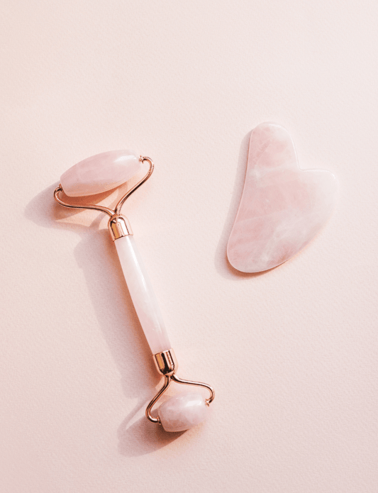 Gua Sha & Rollers - Roller - Quartz Rose - LYSSA SELECT