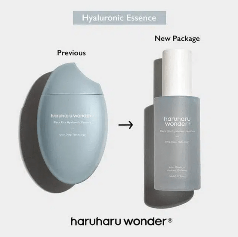 Haru Haru Wonder - Haruharu WONDER - Essence de Riz Noir à l'acide hyaluronique - 50ml - LYSSA SELECT