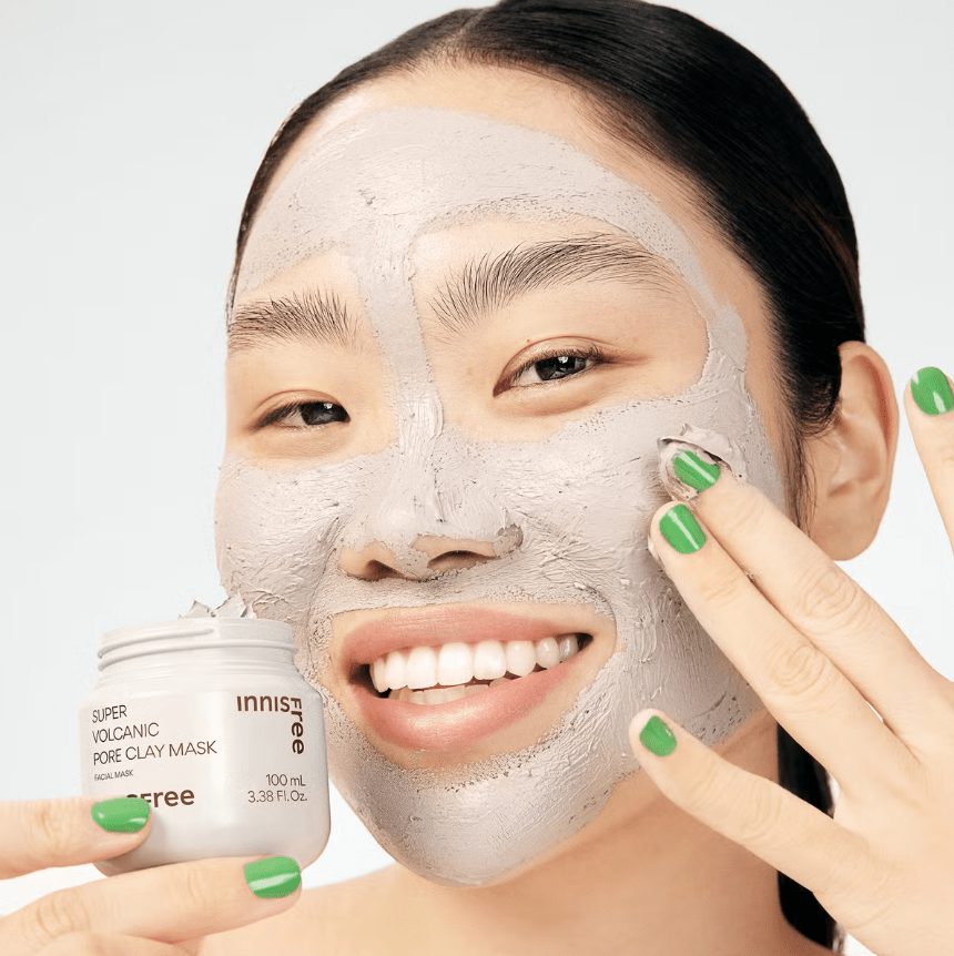 Innisfree - INNISFREE - Masque à l'argile Super Volcanic Pore Clay Mask - 100ml - LYSSA SELECT