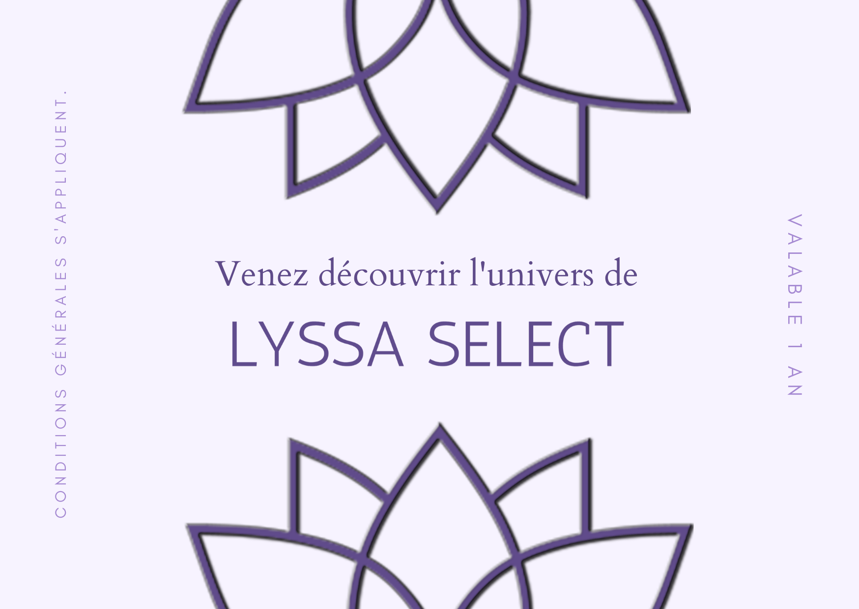 Lyssa Select - Carte Cadeau Lyssa Select - LYSSA SELECT