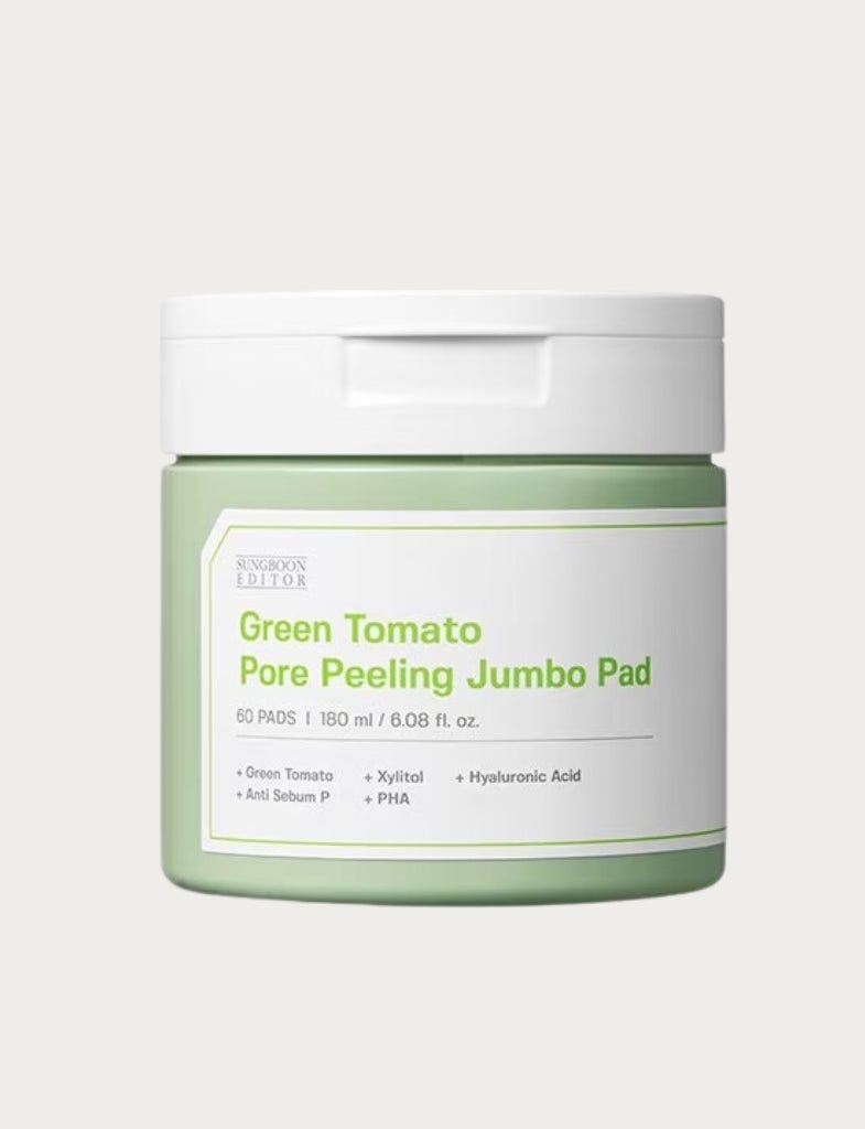 SUNGBOON EDITOR - SUNGBOON EDITOR - Green Tomato Pore Peeling Jumbo Pad - LYSSA SELECT